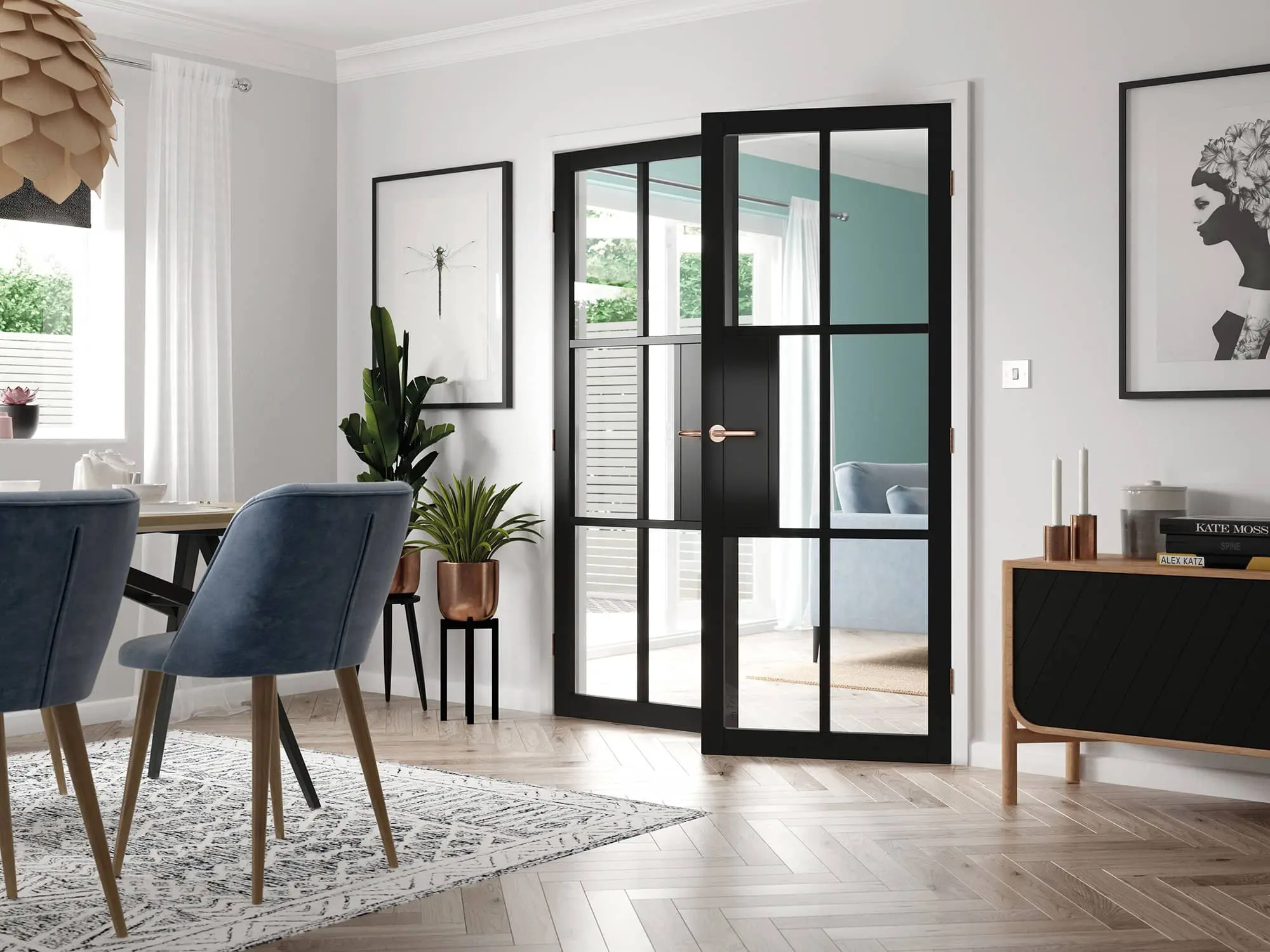 Aluminium Heritage style interior doors in Hemel Hempstead Hertfordshire